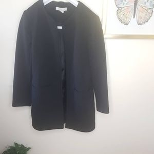 H&M black blazer coat Size 2